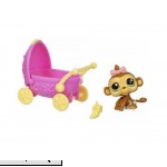 Littlest Pet Shop Girl Monkey with Carriage 216  B000OWEO60